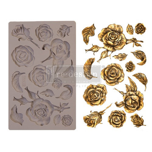 Redesign Décor Stamp - Fragrant Roses 5"x8"