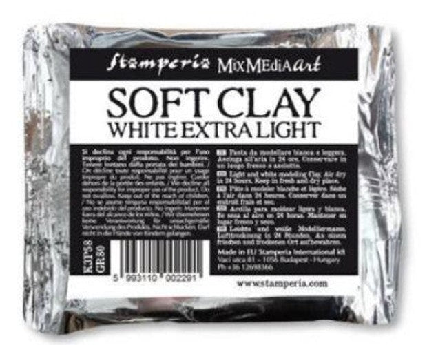 Stamperia - Soft Clay gr 80 bianca