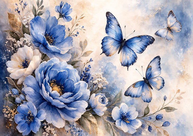 Decoupage MyRestyling - Whimsical Blue