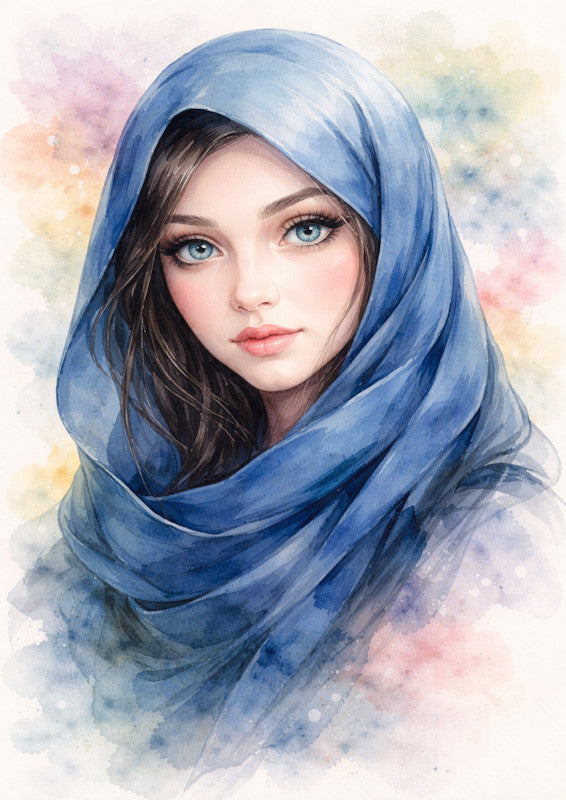 Decoupage MyRestyling - The Blue Hijab