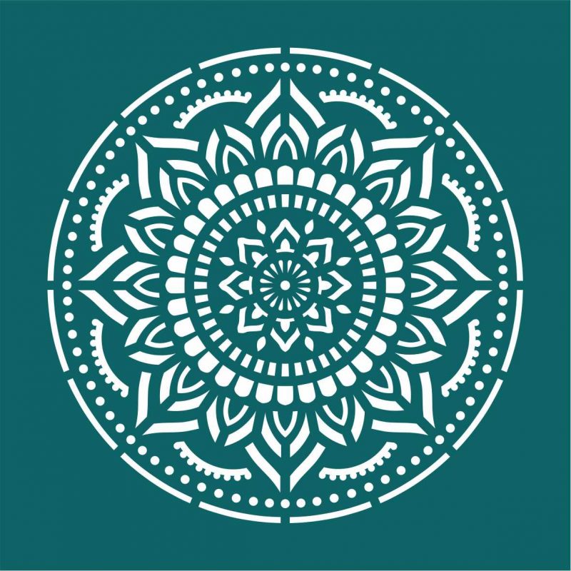 Mandala Stencil 3 25x25