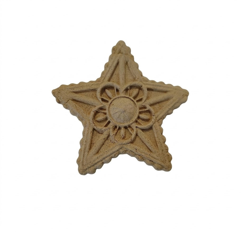 Handmade Frieze Evening Star 5 cm