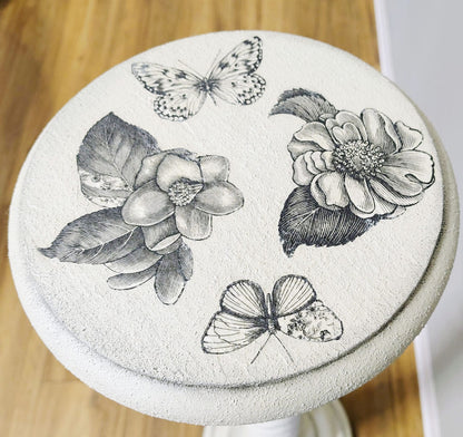 Colonnina "Butterflies & Flowers"