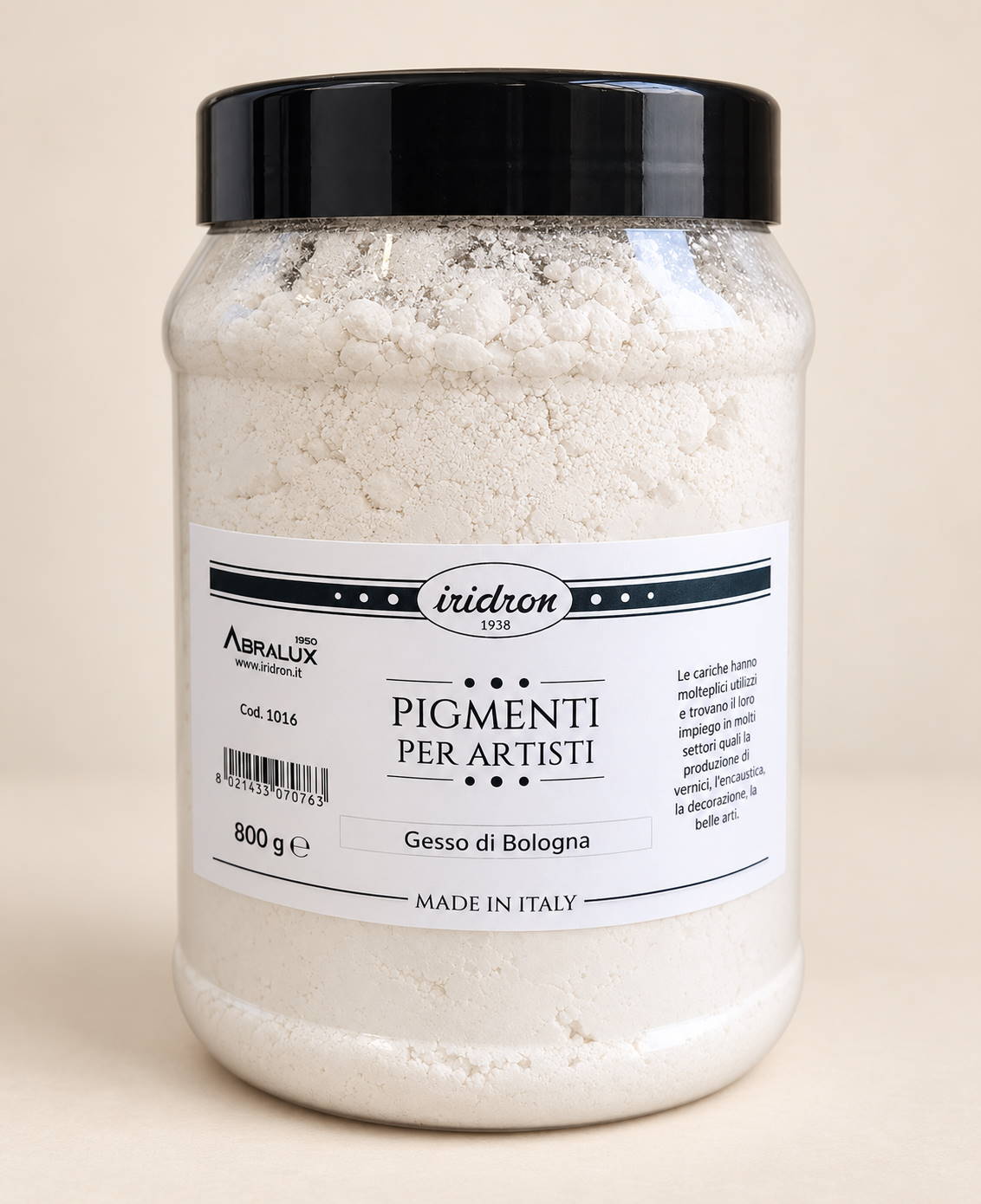 Gesso di Bologna 800 gr per preparazione chalk paint e restauro MyRestyling