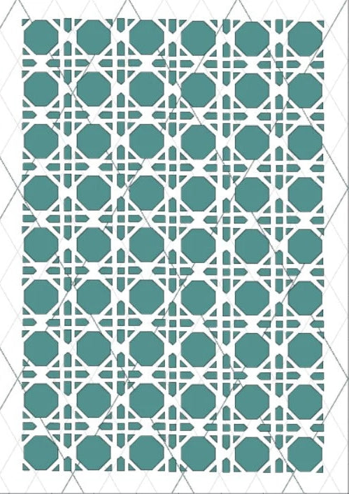 DT Stencil - S14 VIENNA STRAW TEXTURE