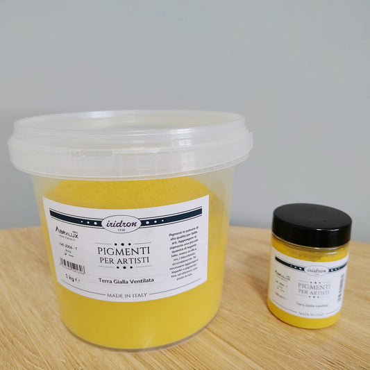 Pigmento in polvere Terra Gialla Ventilata