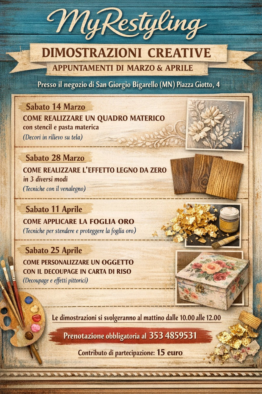 Locandina Corso MyRestyling