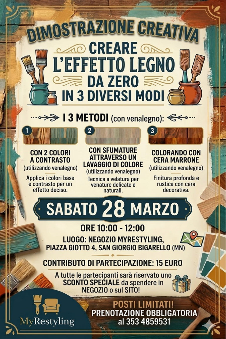 Locandina Corso MyRestyling