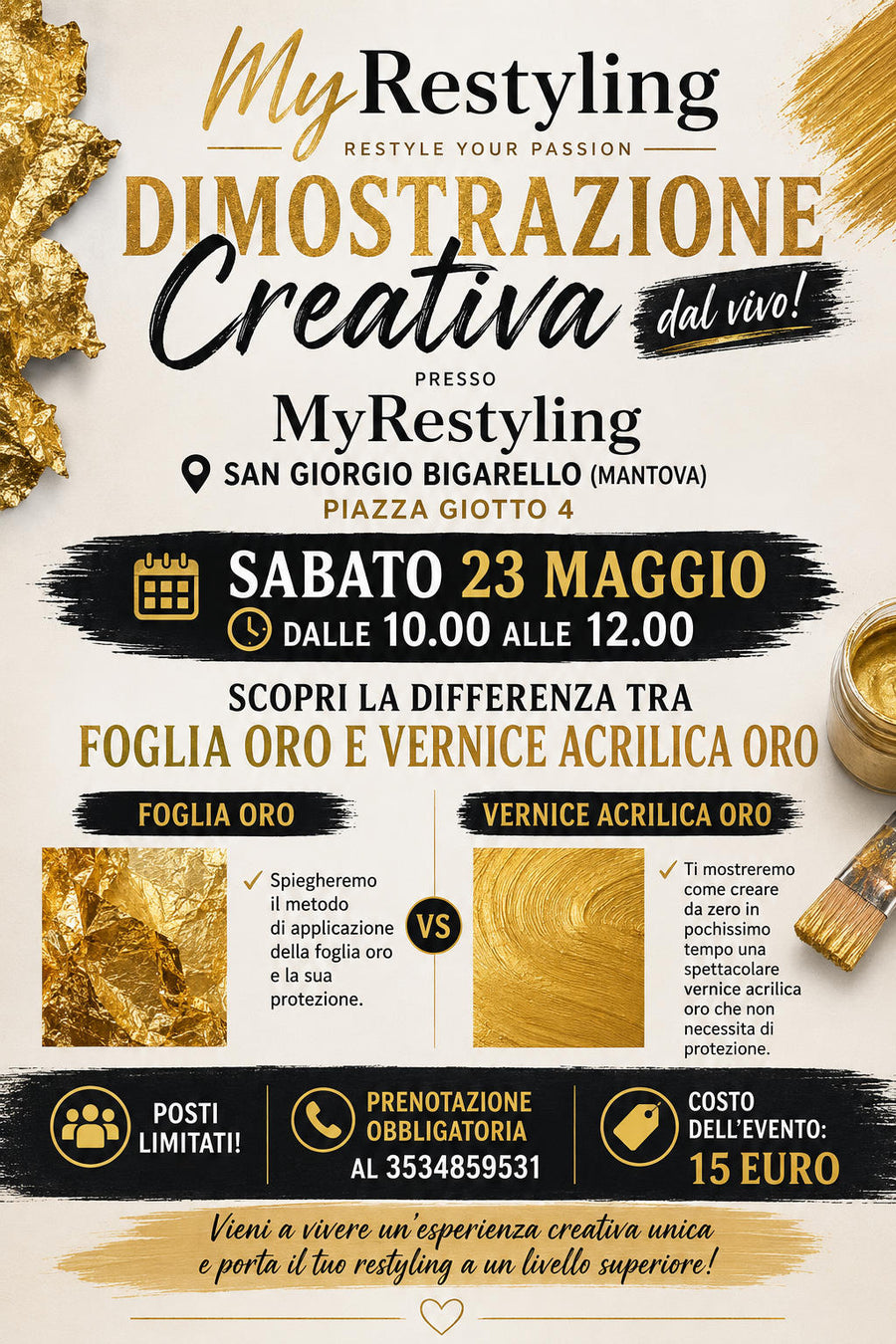 Locandina Corso MyRestyling