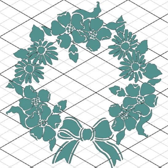 DT Stencil - S222 GHIRLANDA SPRING