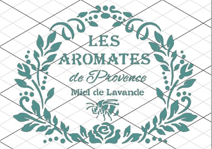 DT Stencil - S237 LES AROMATES