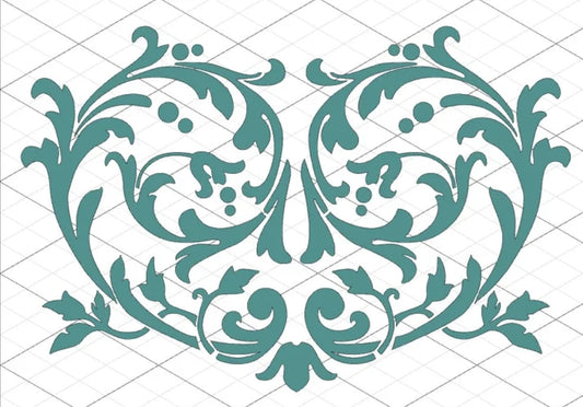 DT Stencil - S326 GROTESQUE HORIZONTAL