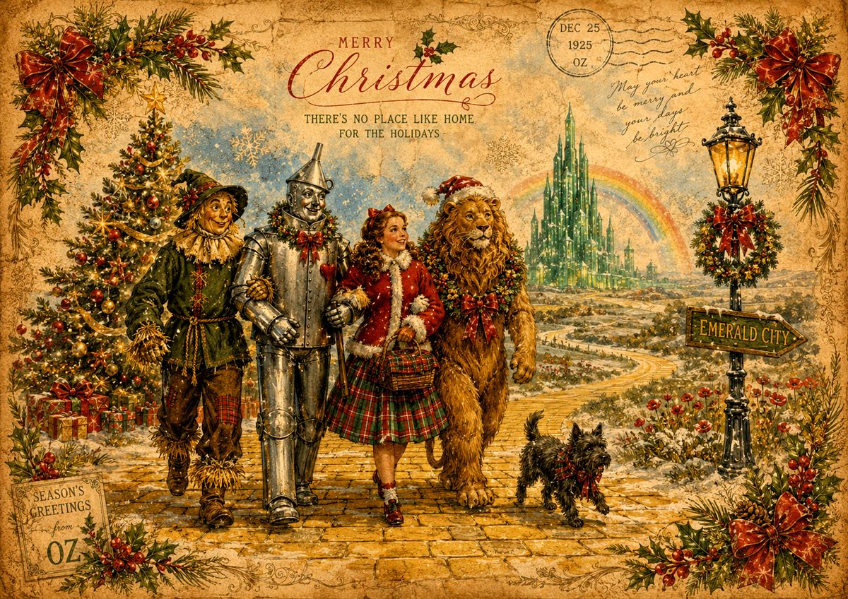 Decoupage MyRestyling - Natale col Mago di Oz