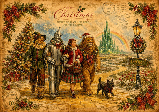 Decoupage MyRestyling - Natale col Mago di Oz