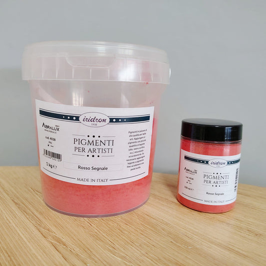 Pigmento in polvere Rosso Segnale