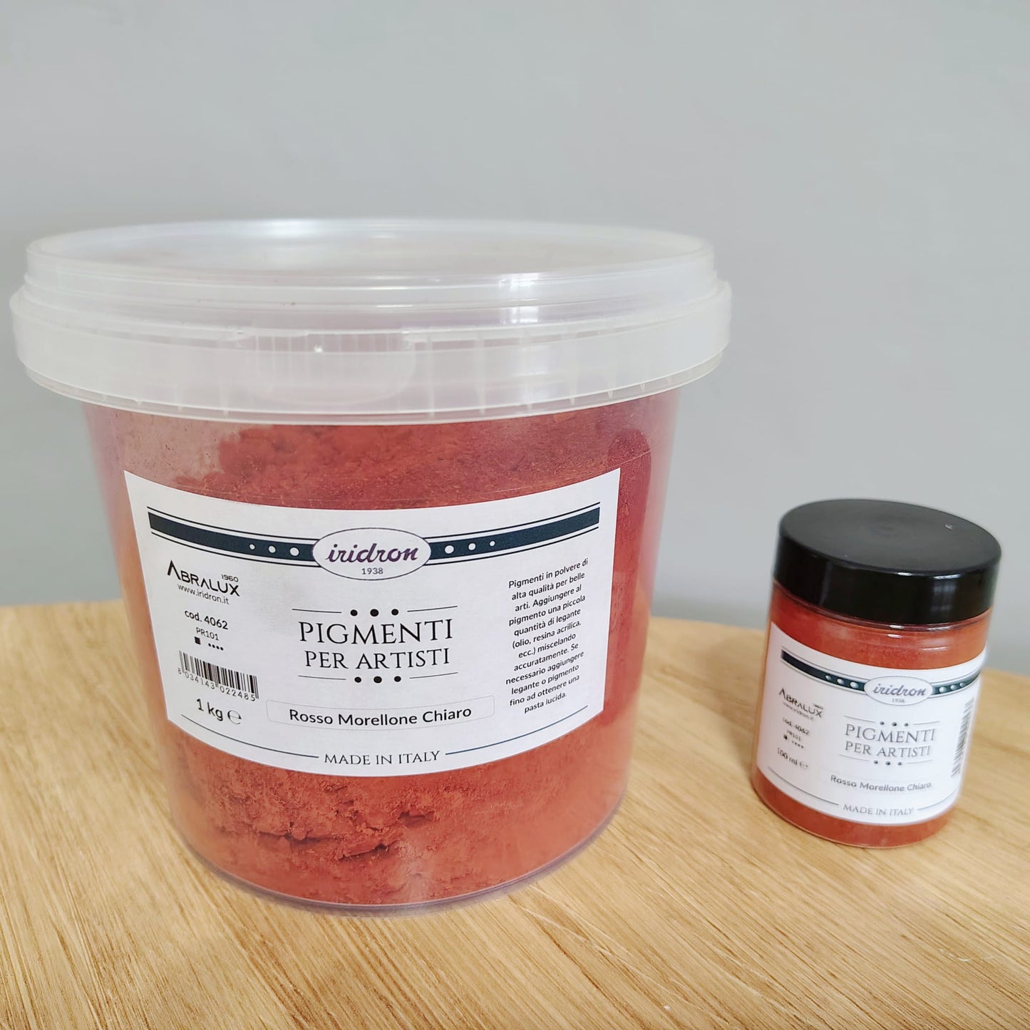 Pigmento in polvere Rosso Morellone Chiaro