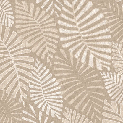 Indigo Palms Beige Wallpaper (53x100 cm)
