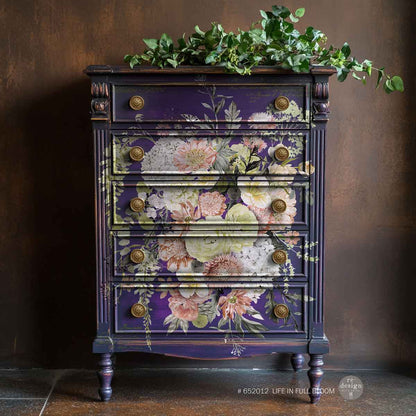 Redesign Decor Transfers – Life in Full Bloom  61x89 cm (in 3 fogli)