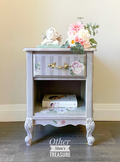 Redesign Small Transfer Delicate Roses 15.2x30.5 cm (in 3 sheets)