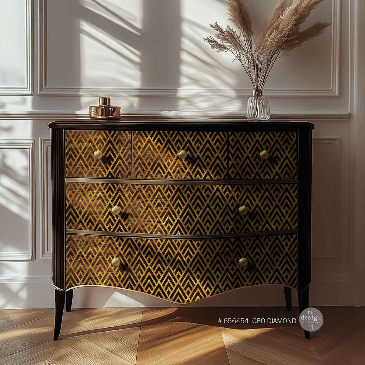 Redesign Decor Transfers – Geo Diamond 61x89 cm (in 2 sheets)