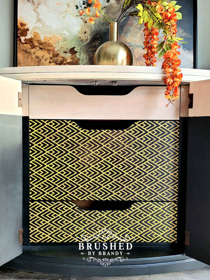 Redesign Decor Transfers – Geo Diamond 61x89 cm (in 2 sheets)