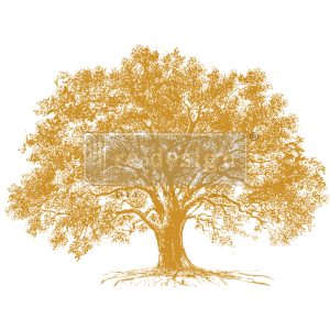 Redesign Kacha Decor Transfers - 45x61 cm Gold Foil - Growth (in 3 sheets)