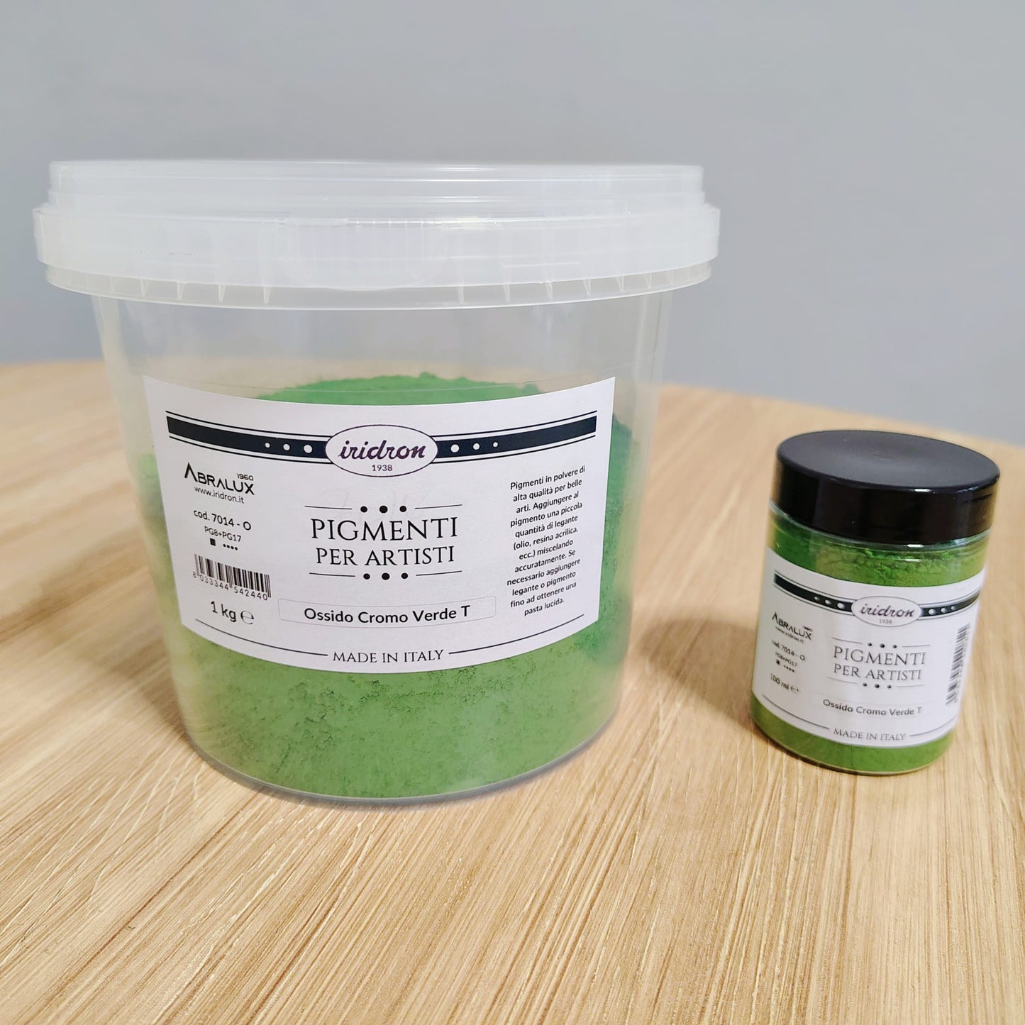 Pigmento in polvere Ossido di Cromo Verde T