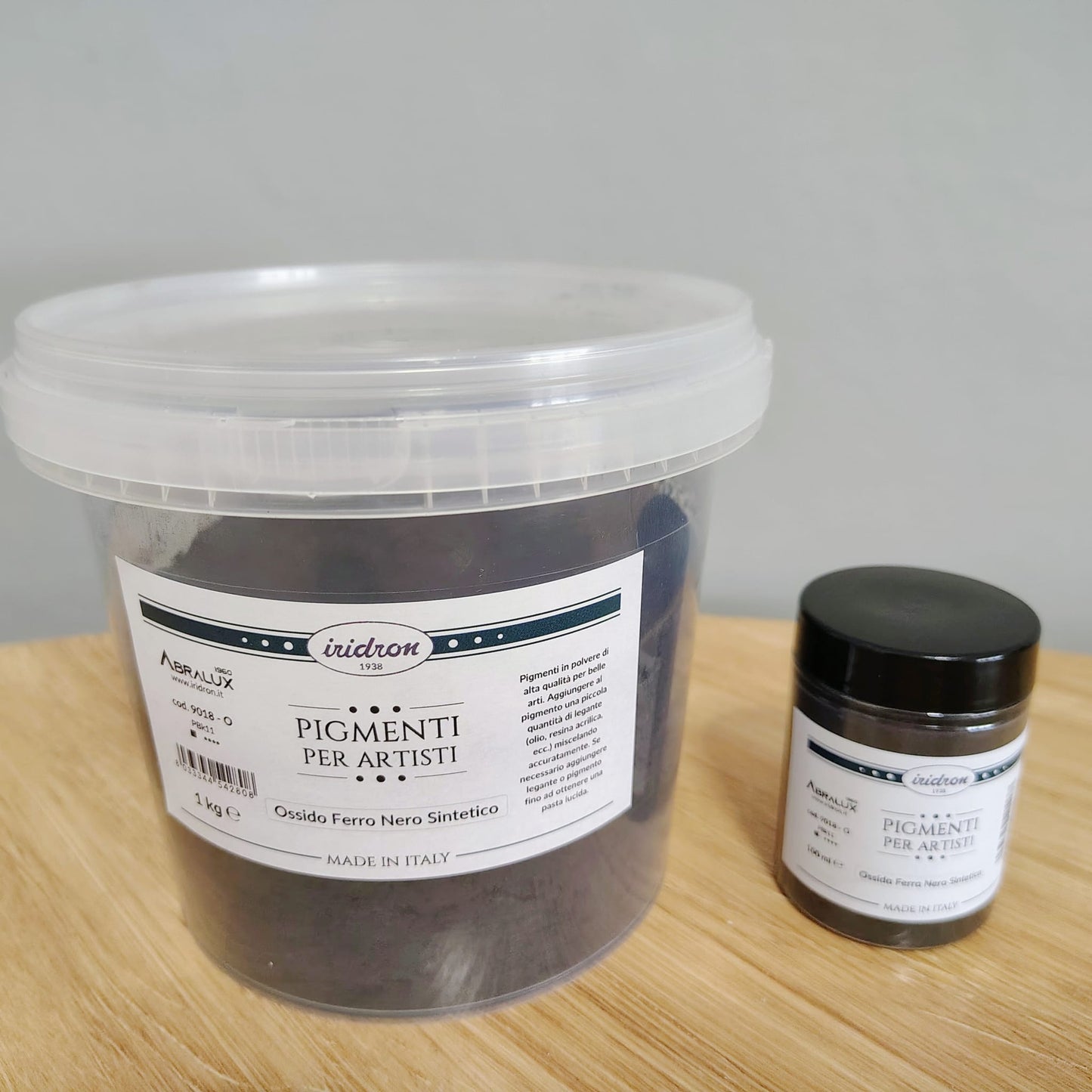 Pigmento in polvere Ossido di Ferro Nero Sintetico