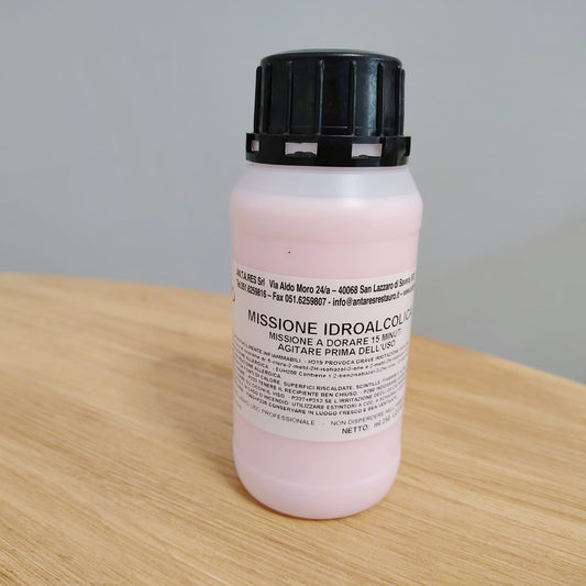 Missione Idroalcolica 250gr - Adesivo per Doratura Oro e Argento