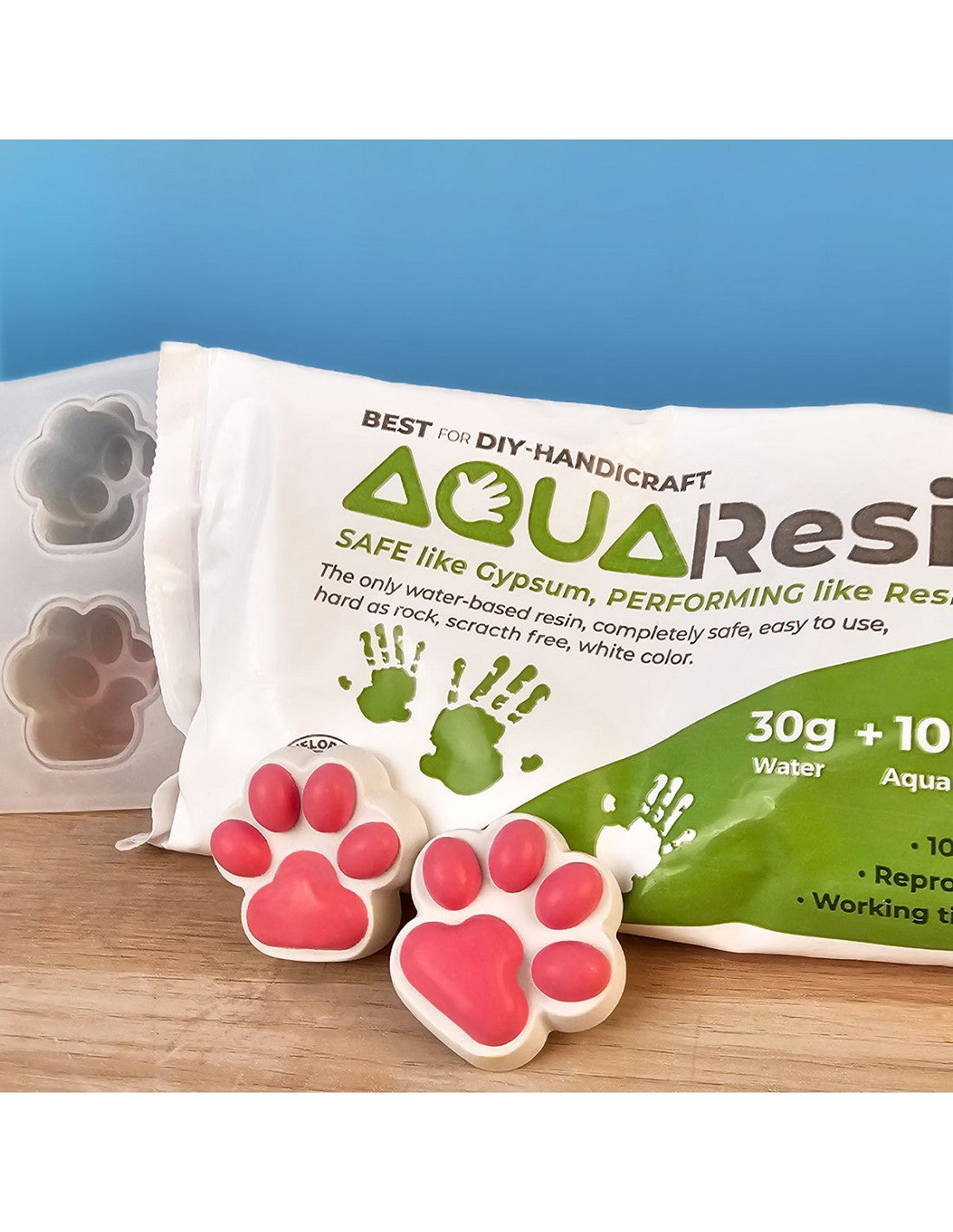 Reschimica Aqua Resin - Resina Minerale in Polvere Atossica - 1 kg