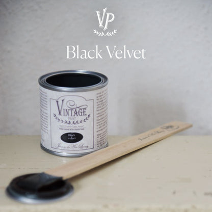 Vintage Paint - Black Velvet