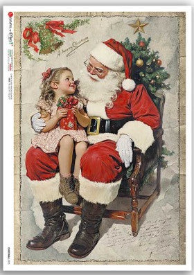 Paper Designs - Babbo Natale e Bambina