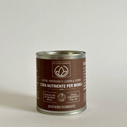 Oriental Trail Nourishing Wax for Furniture Little Garden Kit