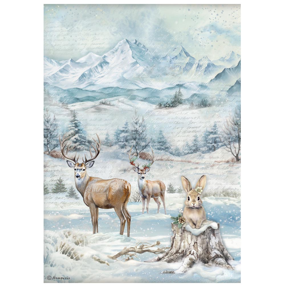 Stamperia - Decoupages A4 The Owl's House - Fauna Montana