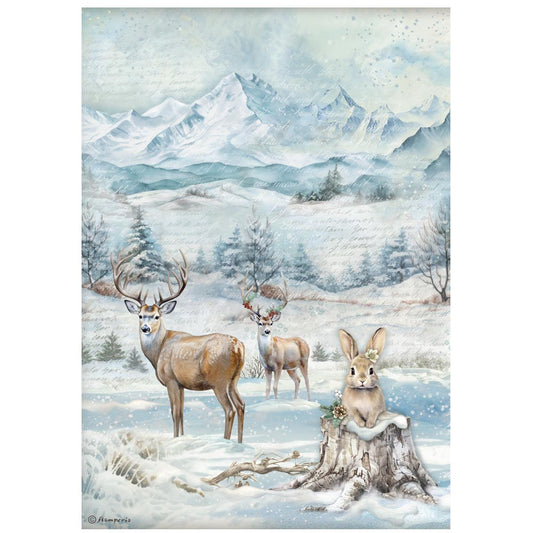 Stamperia - Decoupages A4 The Owl's House - Fauna Montana