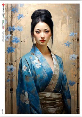 Paper Designs - Kimono Geisha