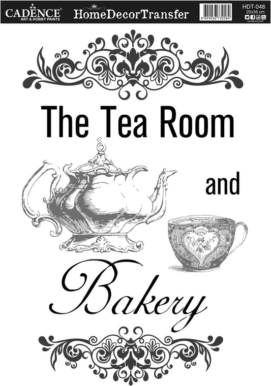Cadence Home Deco Transfer 25x35 cm - Tea Room