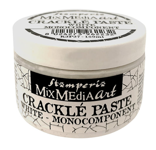 Stamperia - Crackle Paste monocomponente ml 150 Bianca