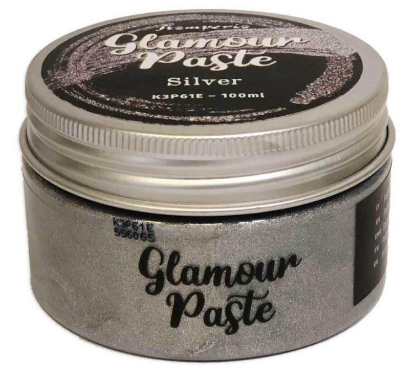 Stamperia - Glamour Paste ml 100 Silver
