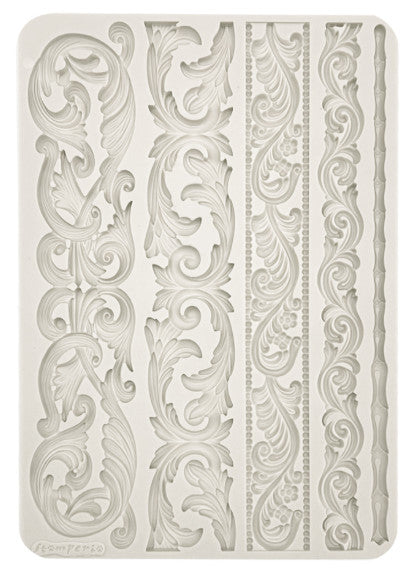 Stamperia - Stampo in silicone A4 - Bordure 29,7x21 cm