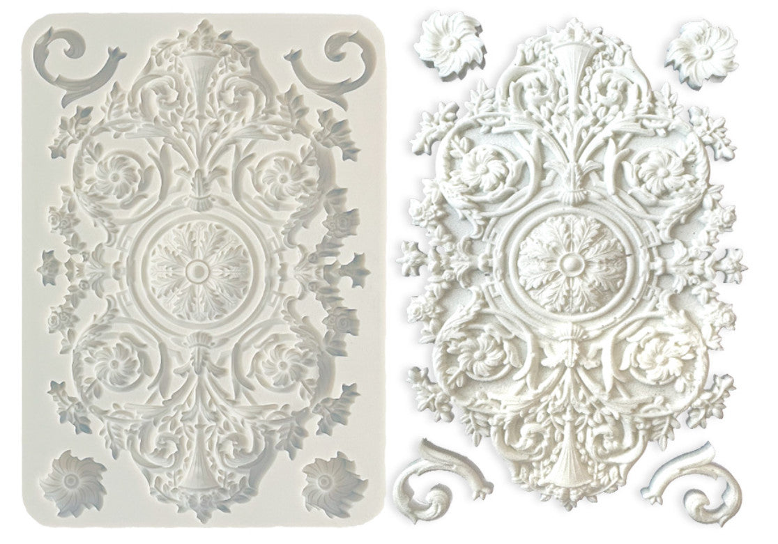 Stamperia - Stampo in silicone A5 Sir Vagabond in Fantasy World fregio