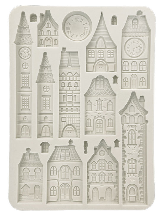 Stamperia - Stampo in silicone A5  Gear up for Christmas Casette