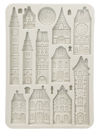 Stamperia - Stampo in silicone A5  Gear up for Christmas Casette