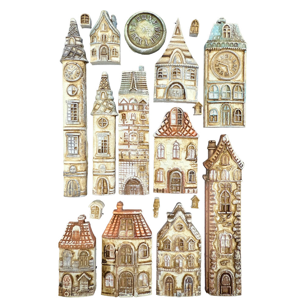 Stamperia - Stampo in silicone A5  Gear up for Christmas Casette