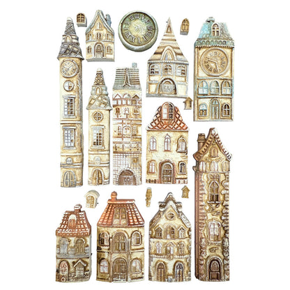 Stamperia - Stampo in silicone A5  Gear up for Christmas Casette