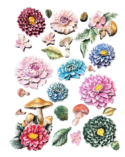 Stamperia - Stampo in silicone A5 Master of Magic peonia