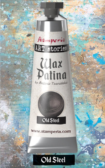 Stamperia - Wax Patina ml 40 - Old Steel