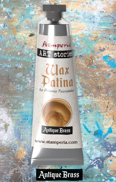 Stamperia - Wax Patina ml 40 - Antique brass