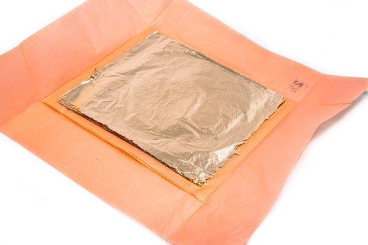 Foglia Oro Imitazione 16x16 cm Libretto 100 fogli