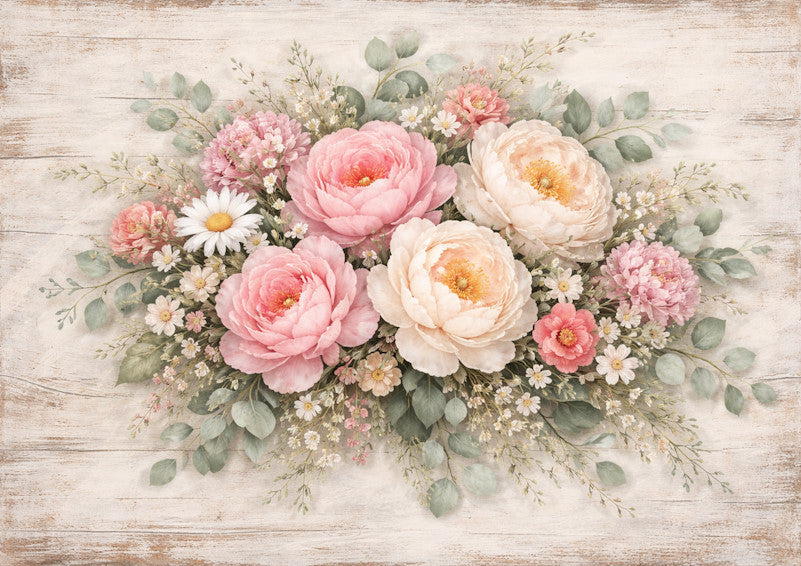 Decoupage MyRestyling - Vintage Floral Fancy